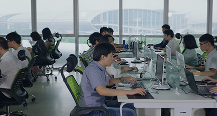 宏顺传媒办公环境展示