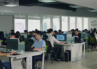 宏顺传媒办公环境展示